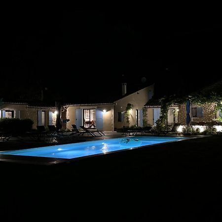 Provencal House With Heated Pool, View Of The Luberon In Robion - Accommodates 12 People. エクステリア 写真